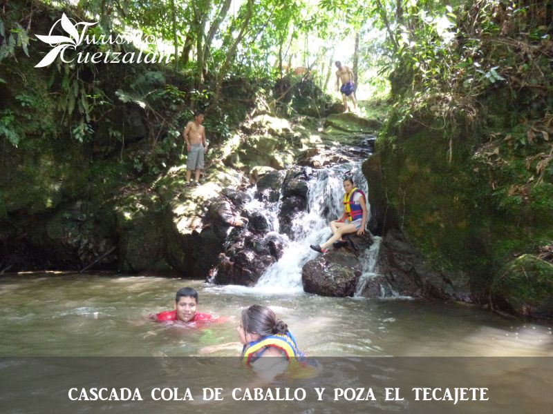 Paquete 3 - A caballo a cascada cola de caballo