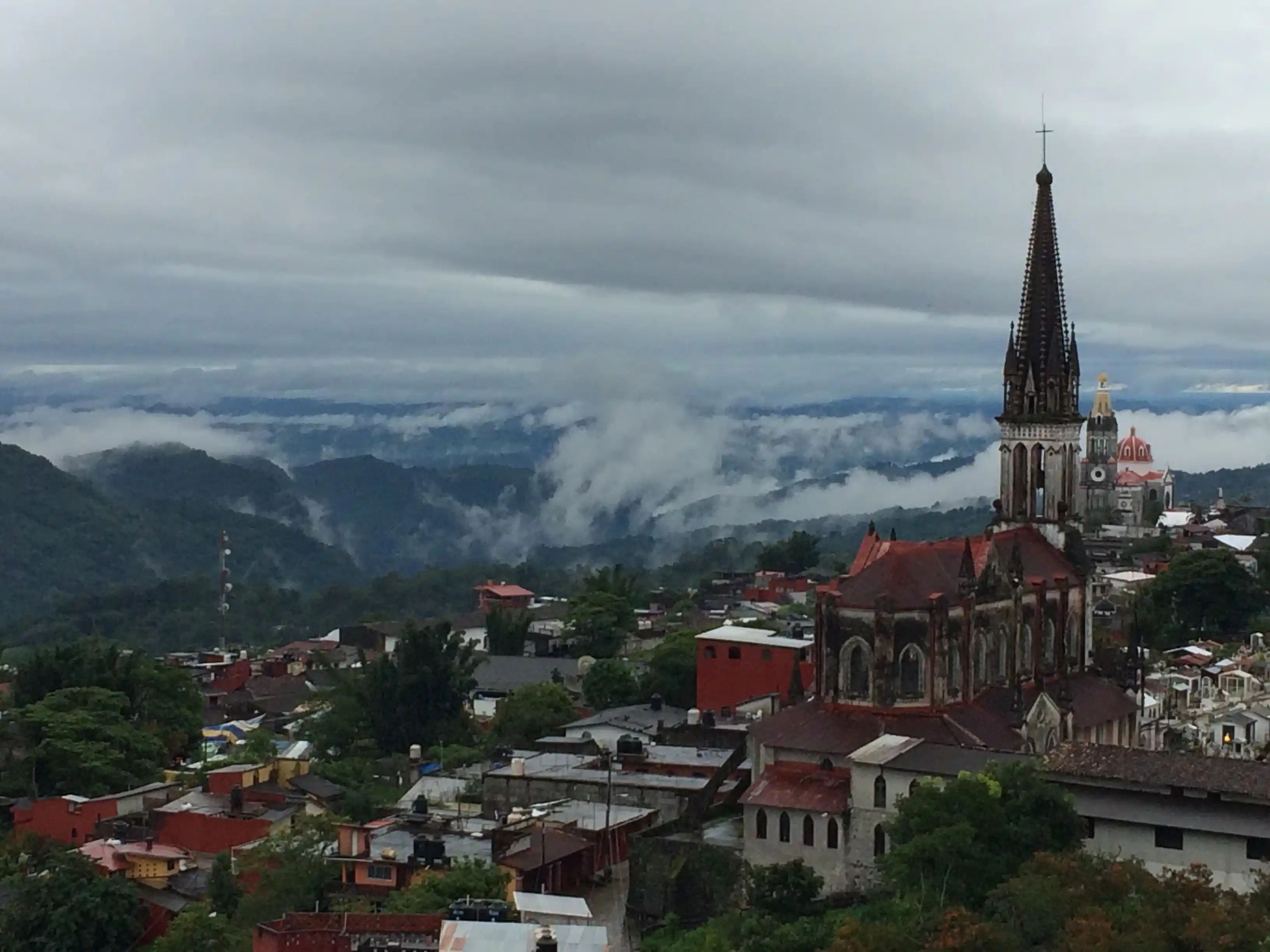 Temporada de lluvias en Cuetzalan